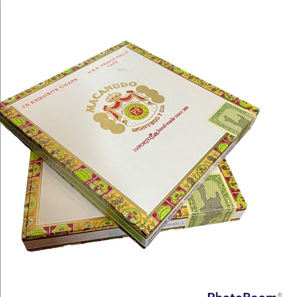 Macanudo Empty wooden cigar boxes Lot set of 2 - Picture 1 of 7